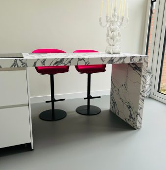 Gietvloer vloerverwarming - Seamless Floors